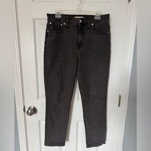 Madewell Women's Perfect Vintage  Charcoal Jeans